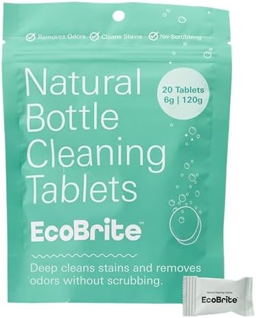 Owala EcoBrite Cleaning Tablets - 20 Pack Biodegradable Safe