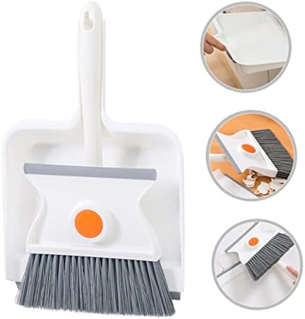 Mini Dustpan and Broom Set for Home and Car 1