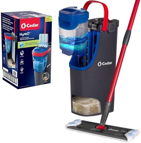 O-Cedar H2prO Flat Mop System - Quick Clean Tool