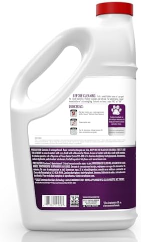 Hoover Pet Carpet Cleaner Solution 128 oz Tropical Breeze 1