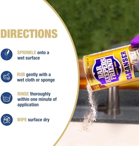 Bar Keepers Friend Powder Cleanser 2 Pack