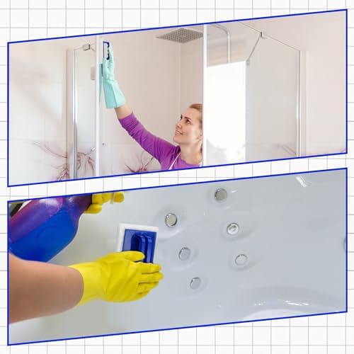 Maxdot 18 Pcs Handled Bath Scrubber Set