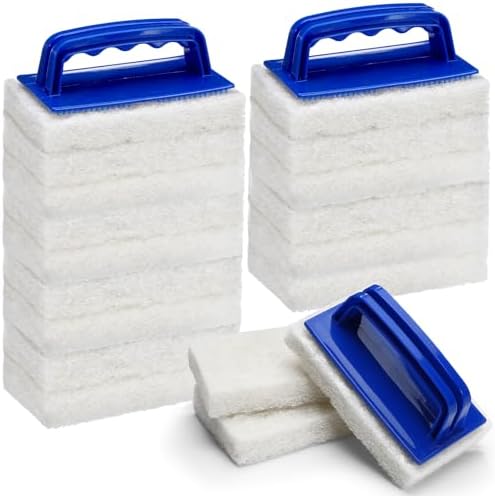 Maxdot 18 Pcs Handled Bath Scrubber Set