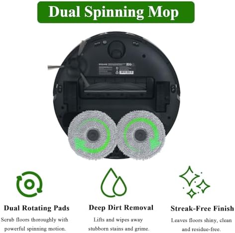 10 Pack Mop Pads for Dreame Vacuums Microfiber Replacement