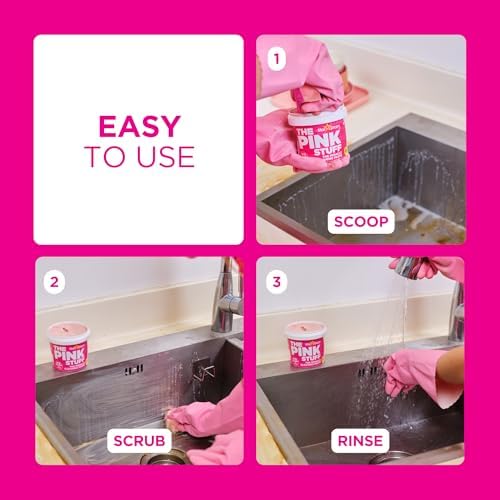 Stardrops Pink Stuff Cleaning Paste Squeezy Scrubber Bundle