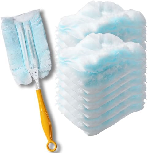 Frescares Static Dust Brush Refill - 18PCS Blue for Swiffer Compatible