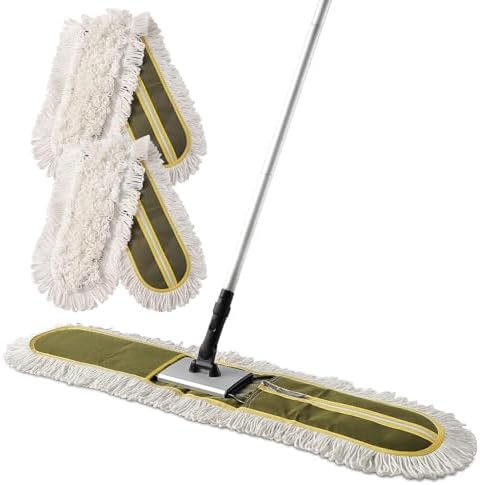 36 Heavy Duty Dust Mop with Long Handle for Commercial Use