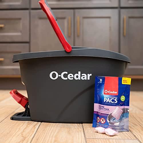 O-Cedar EasyWring Microfiber Spin Mop Set with Lavender PAC