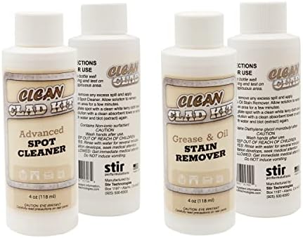 Stir Technologies Upholstery Cleaner Kit 2-Pack for Stains on Cars Carpets