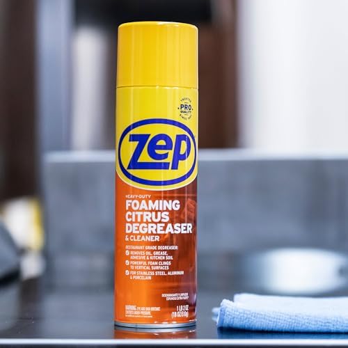 Zep Heavy-Duty Foaming Citrus Degreaser 18 Oz Case of 6