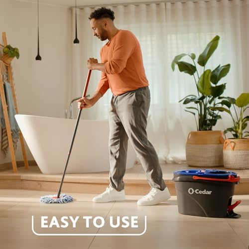 O-Cedar RinseClean Spin Mop Bucket System