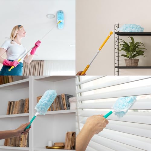 KeFanta Heavy Duty Duster Refills 30 Count with 1 Handle