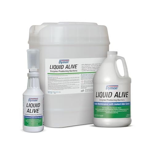 Dymon LIQUID ALIVE Drain Cleaner 32 oz 4 Pack