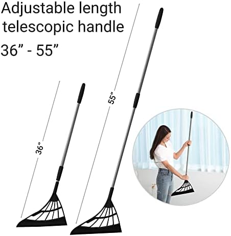 Broombi Original - All-Surface Silicone Cleaning Tool Black