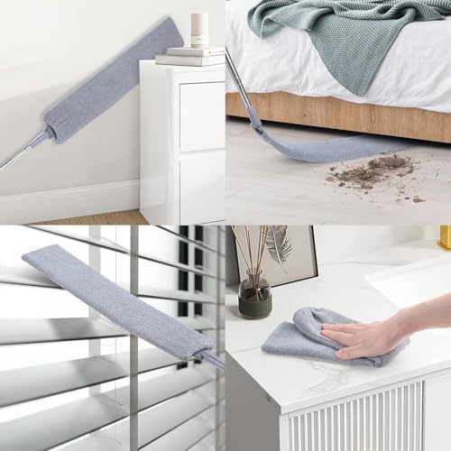 Retractable Gap Duster with 30-100 Inch Handle