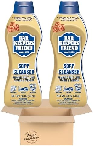 Bar Keeper Friend Soft Cleanser 2-Pack 26 Ounce