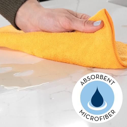 ST INC 200 Pack Microfiber Cloths Reusable Cleaning Rags