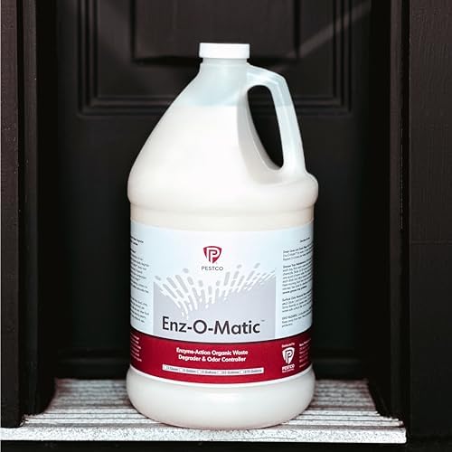 Enz-O-Matic Enzyme Drain Cleaner - 1 Gallon Organic Odor Neutralizer