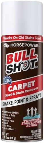 Bull Shot Carpet Spot Stain Remover Made in USA