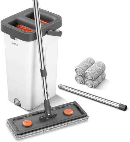 JUDRDO 61 Mop and Bucket Set with Wringer