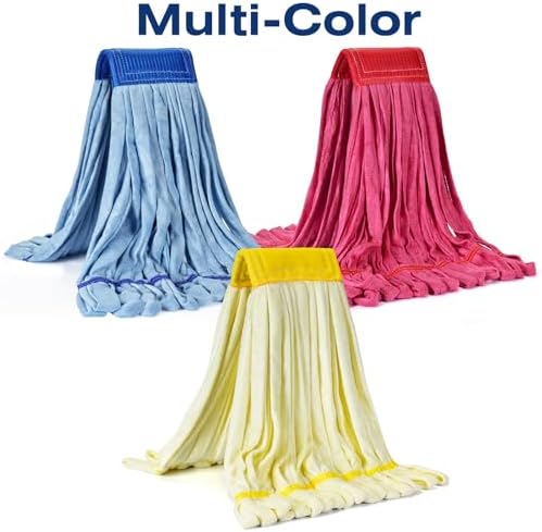 Matthew Cleaning Microfiber Tube Mop Replacement 6 Pack