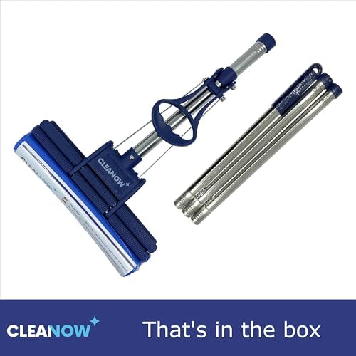 OneTouch GO Wring Mop with PVA Sponge and Stainless Handle