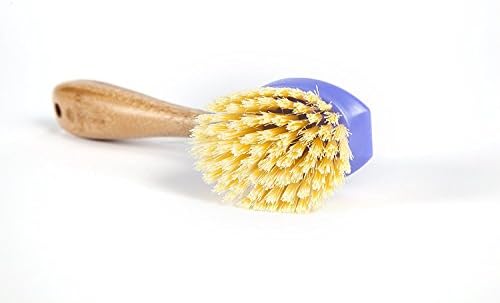 Full Circle Be Good Bamboo Handle Dish Brush Purple 1