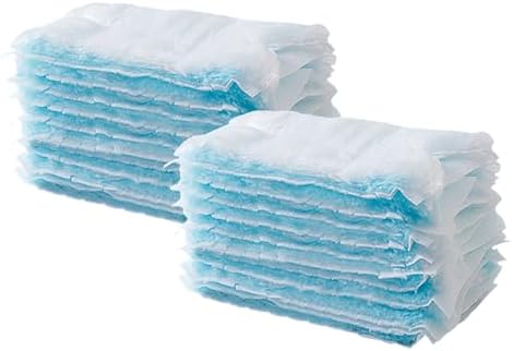 Faliuepe 20 Count Blue Electrostatic Duster Refills