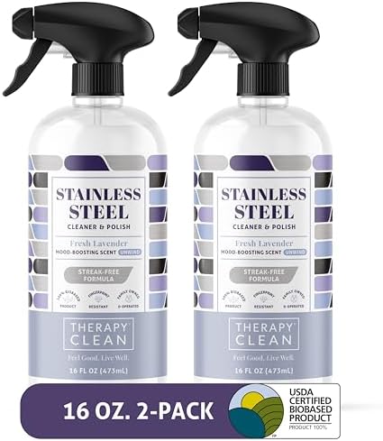 Therapy Stainless Steel Cleaner 2-Pack Bundle