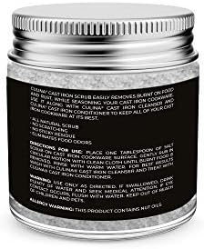 Culina Cast Iron Scrub - Natural Rust Remover Seasoning