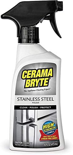 Cerama Bryte Stainless Steel Cleaner 2 Pack 16 Fl Oz