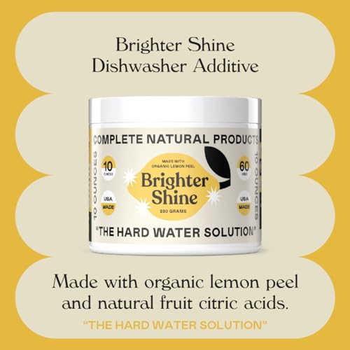 Brighter Shine Natural Dishwasher Cleaner 60 Uses