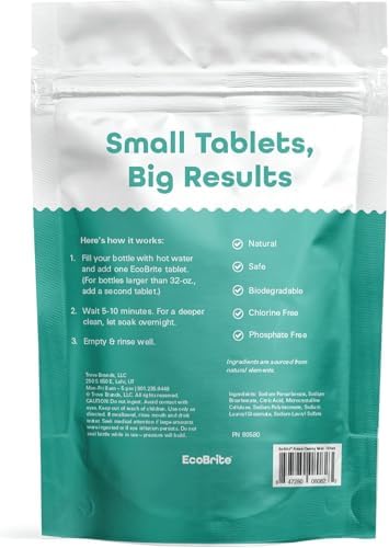 Owala EcoBrite Cleaning Tablets - 20 Pack Biodegradable Safe