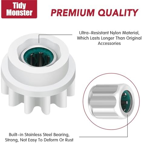 Tidy Monster Pedal Bearing Replacement for O-Cedar Mop Bucket - 2 Pack