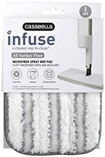 Casabella Infuse Microfiber Mop Pad Refill