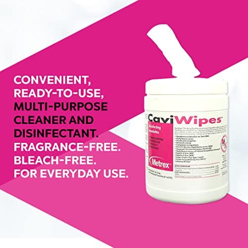 Metrex Surface Disinfectant CaviWipes - 160 Count Case