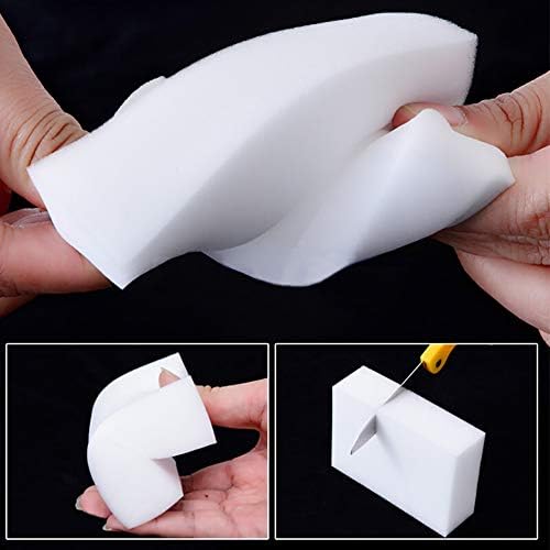 100 Pack Magic Sponge Eraser - Thick Long Lasting Melamine Cleaning Sponges