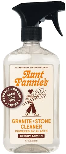 Aunt Fannies Granite Stone Cleaner with Lemon Scent