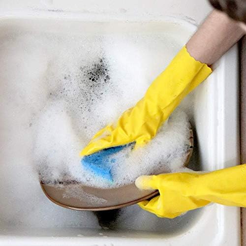 PLAYTEX Handsaver Reusable Rubber Gloves - Medium 3-Pack