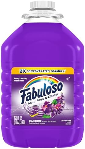 Fabuloso Multi-Purpose Cleaner 2X Concentrated Lavender 128 fl oz