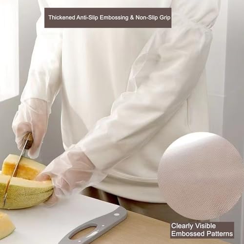 Hipifans Reusable Waterproof Cleaning Gloves 10PcsSet