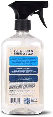 Aunt Fannies Natural Glass Cleaner Spray 169 Ounces Pack of 3