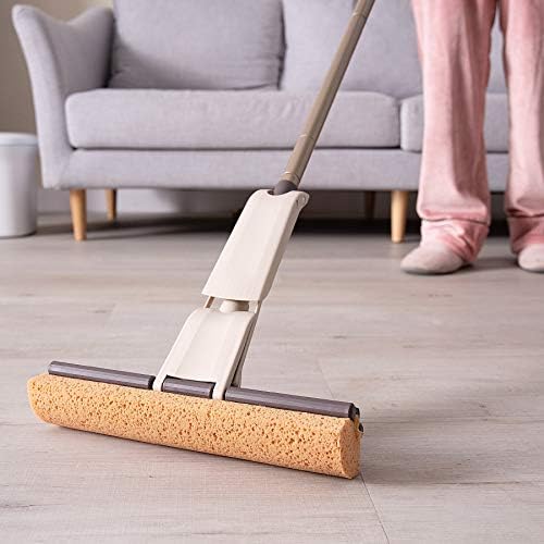 Eyliden Sponge Mop with Extra Refills for Efficient Floor Cleaning