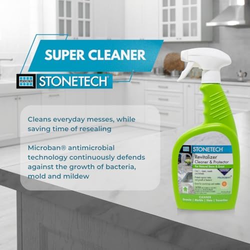 StoneTech Revitalizer Cleaner and Protector 3-in-1 Natural Stone Cleaner