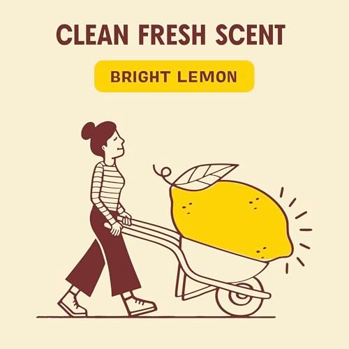 Aunt Fannies Wood Cleaner No-Wax 169 Ounces Lemon Scent