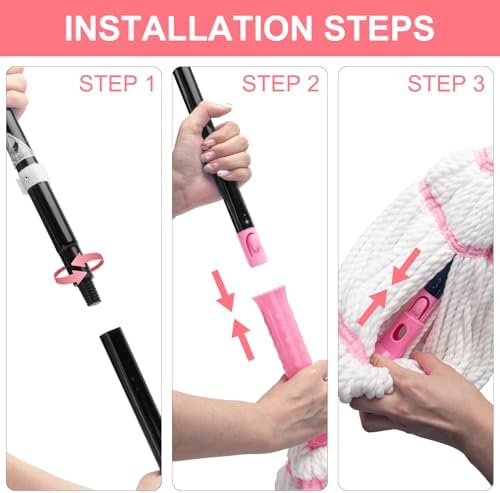 KeFanta Self-Wringing Twist Mop for Floor Cleaning 1