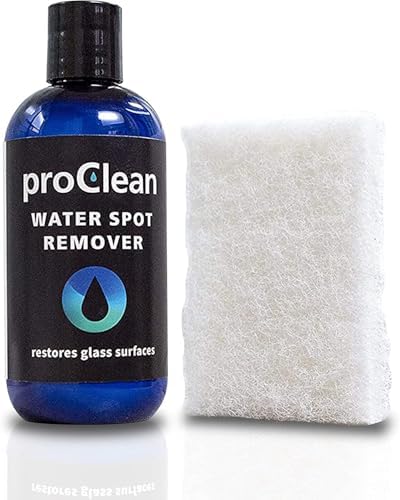 GlasWeld ProClean Hard Water Spot Remover for Glass Metal More