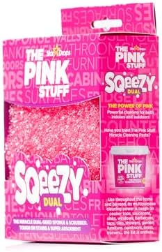 Stardrops The Pink Stuff SQeeZY Dual Sided Scrubber Sponge 3-Pack