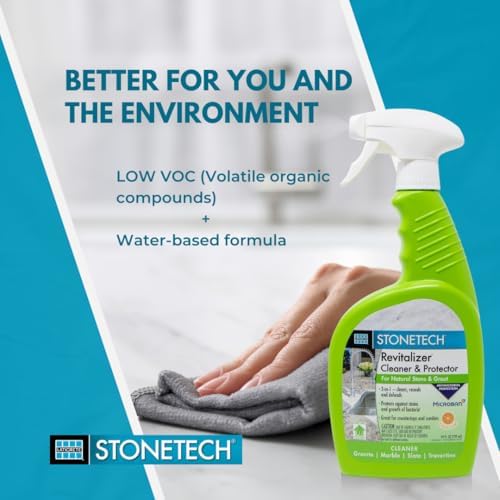 StoneTech Revitalizer Cleaner and Protector 3-in-1 Natural Stone Cleaner