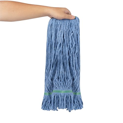 Restaurantware Mop Head Refill - 24 Ounce Cotton Blend Machine Washable